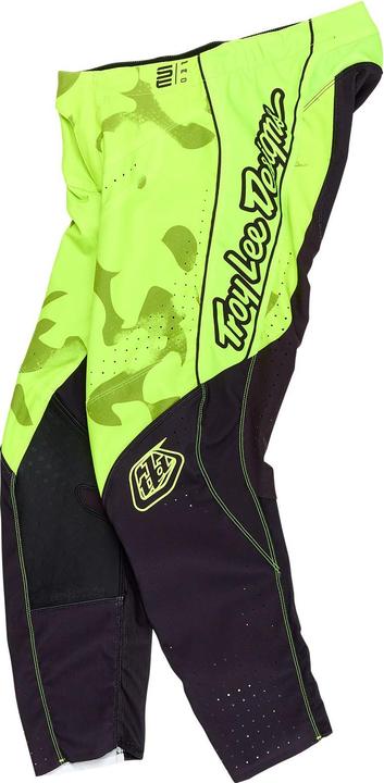 Troy Lee Designs SE Pro Pant, Blotted, flo yellow, 30 (30)