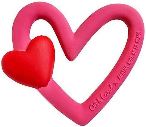 Image du produit Oli and Carol x Agatha Ruiz de la Prada Coeur Anneau de dentition & Jouets de bain