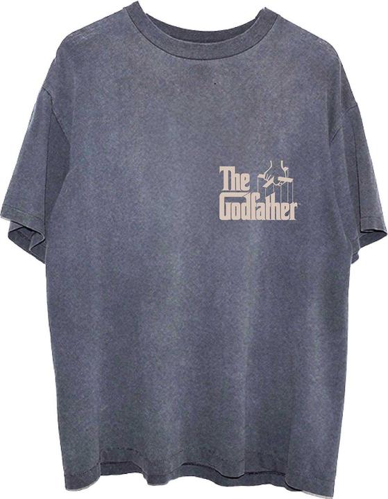 The Godfather Unisex Adult Sleeps With The Fishes Back Print Cotton T-Shirt (S)