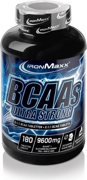 IronMaxx BCAAs Ultra Strong 2:1:1 (180 Tabs) (180 Stück, Tabletten)