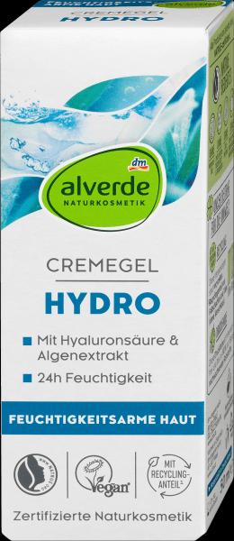 Actual product image dm alverde Aqua cream gel (Day cream, Face gel)
