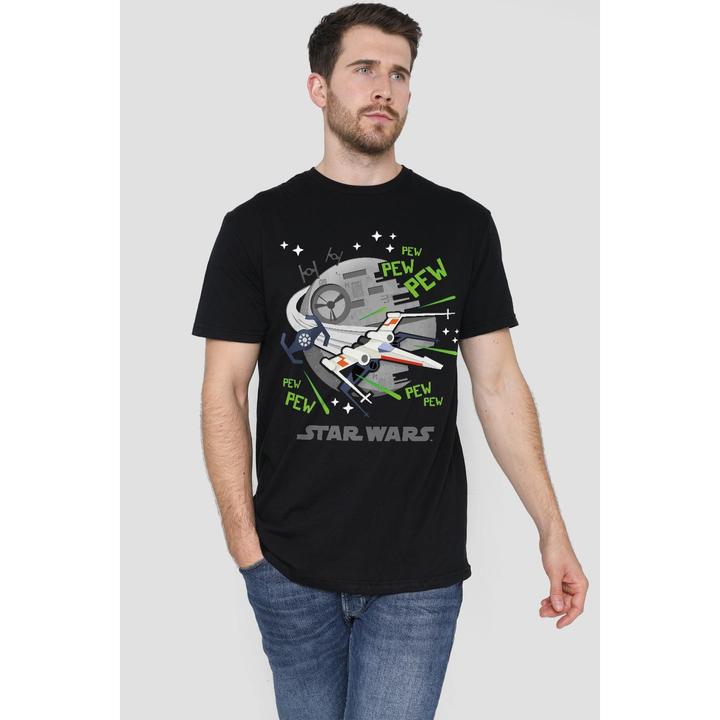 Immagine prodotto Star Wars Pew Pew Maglietta X-Wing Uomo (XXL)