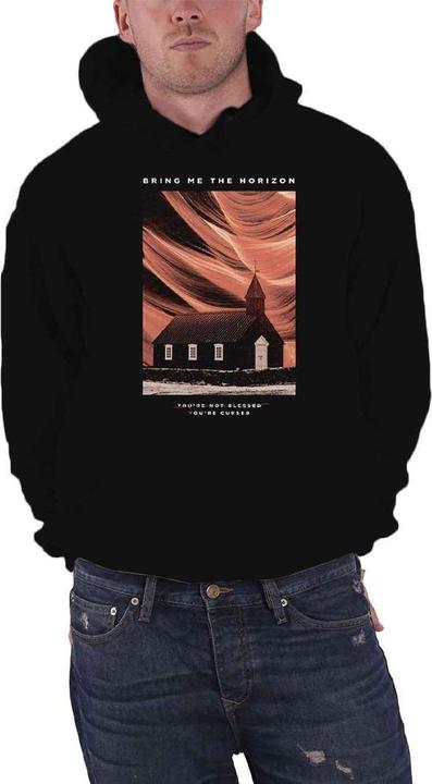 Actual product image Bring Me The Horizon Unisex Adult You're Cursed Hoodie (M)