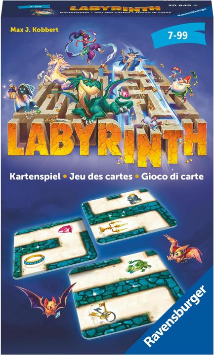 Actual product image Ravensburger Labyrinth card game (German, French, Italian)