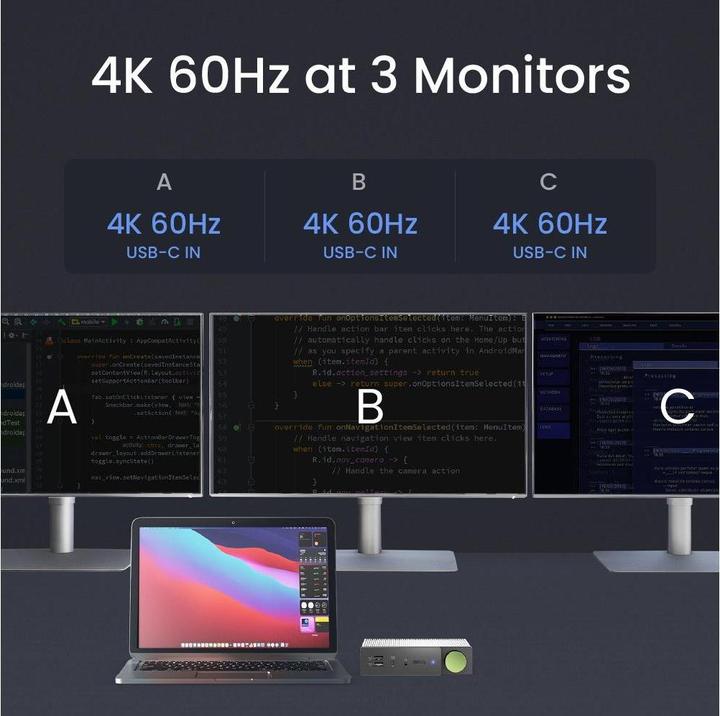 Produktbild BenQ beCreatus DP1310 (USB-C, 13 Ports)