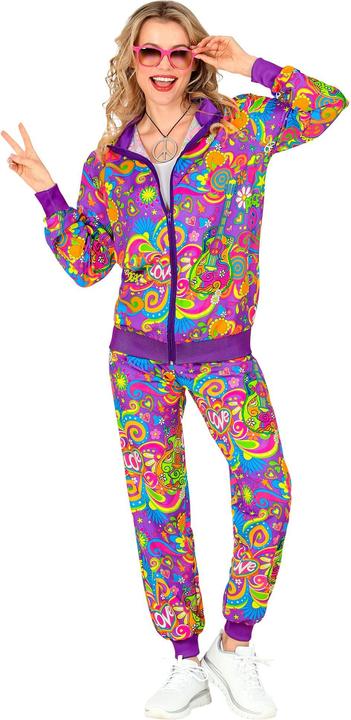 Immagine prodotto Widmann anni 60 - Hippie Flower Power Abbigliamento sportivo (S)