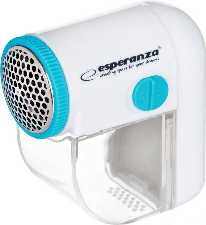 Esperanza ECS003T Cuddly white and turquoise clothes shaver