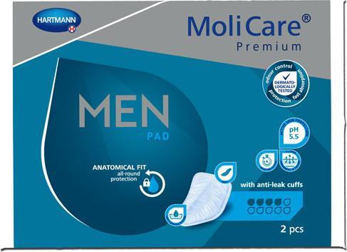 Actual product image MoliCare Men Pad 2 (14 x, M)