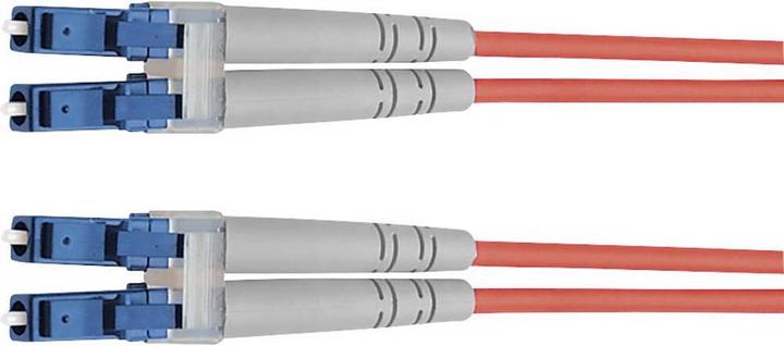 Produktbild Telegärtner LWL Anschlusskabel Glasfaser (1x LC Stecker 1x Stecker) 50/125 µ Multimode OM4 5.00 m (S/FTP, CAT7, 5 m)