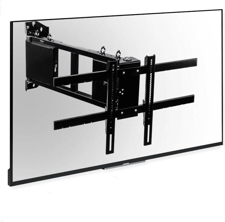 Productafbeelding MonLines mySwing MSM11 elektrische TV-muurbeugel 40 - 75 inch, zwart (Muur, 75")