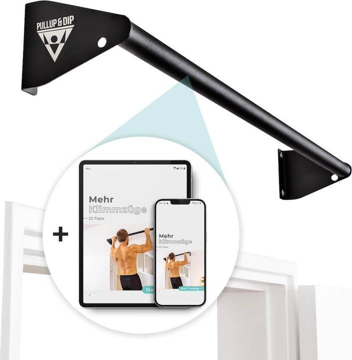 Produktbild Pullup & Dip Klimmzugstange zur Wandmontage über dem Türrahmen