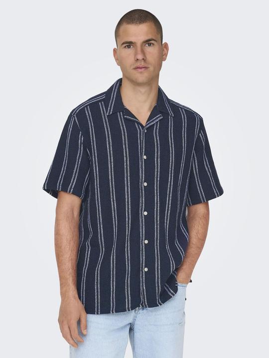 Actual product image Only & Sons Striped short sleeve shirt (XXL)