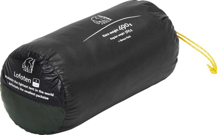 Produktbild Nordisk Lofoten (Tunnelzelt, 0.49 kg, 1 Person)