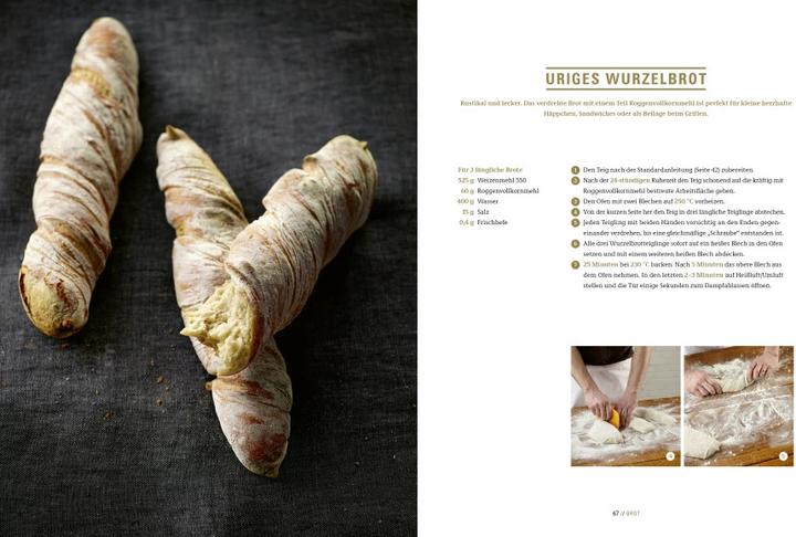 Actual product image Brot backen in Perfektion (German, Lutz Geissler, 2016)