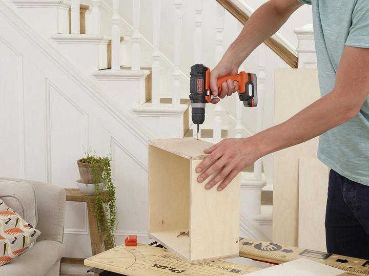 Produktbild Black & Decker Black+Decker AkkuBohrschrauber 12V (Akkubetrieb)