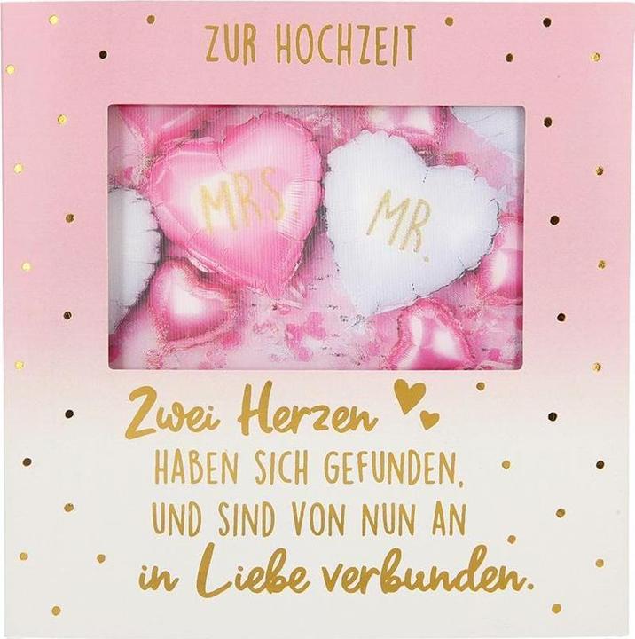Produktbild Depesche Musikkarte mit Licht Zur Hochzeit, zwei Herzen finden sich (1 Stk.)