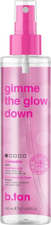 Actual product image B.Tan Gimme The Glow Down Facial Tan Mist 190 ml (Self tanning spray, 190 ml)