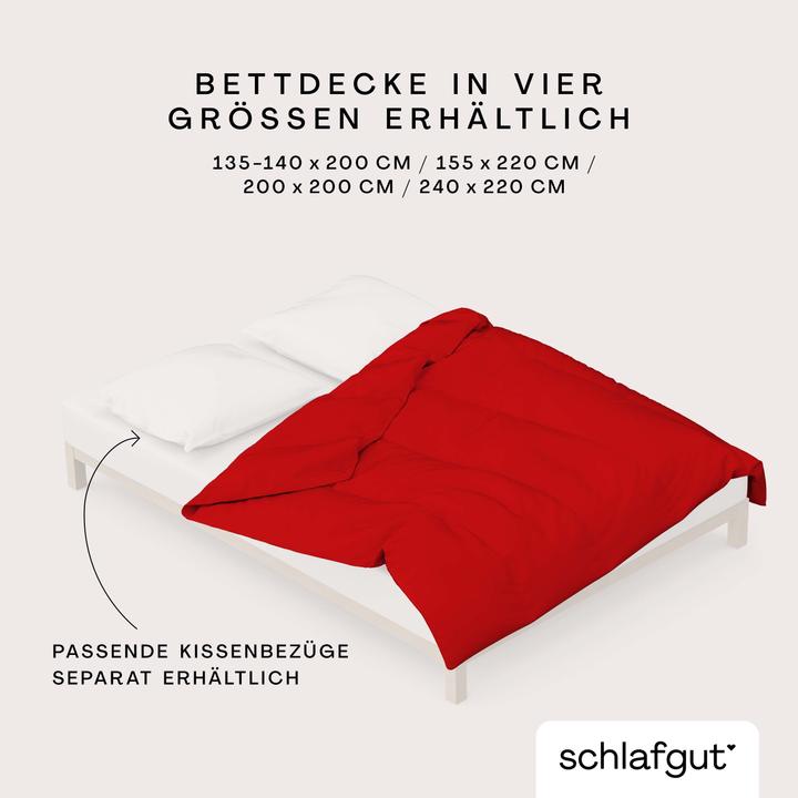 Immagine prodotto schlafgut Woven Satin (Copripiumino, 200 x 200 cm)