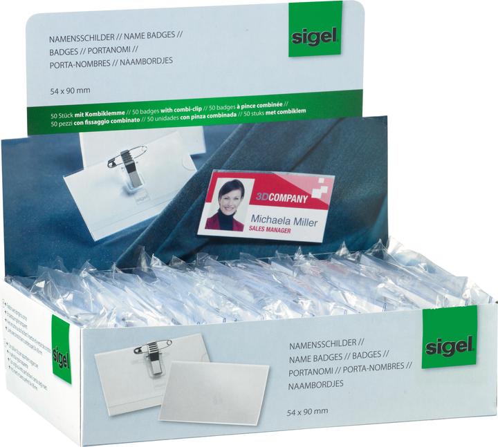 Produktbild Sigel Namensschilder