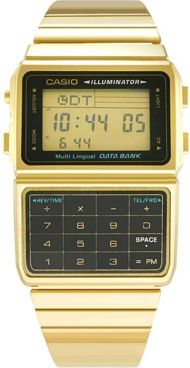Actual product image Casio Databank Calculator Gold (Digital watch)