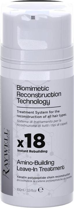 Raywell BIOMIMETIC RECONSTRUCTION TECHNOLOGY X18 Amino Building Leave-On (100 ml)