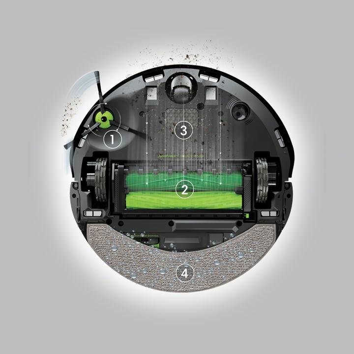 Actual product image iRobot Roomba Combo j9+ (Vacuum mopping robot)