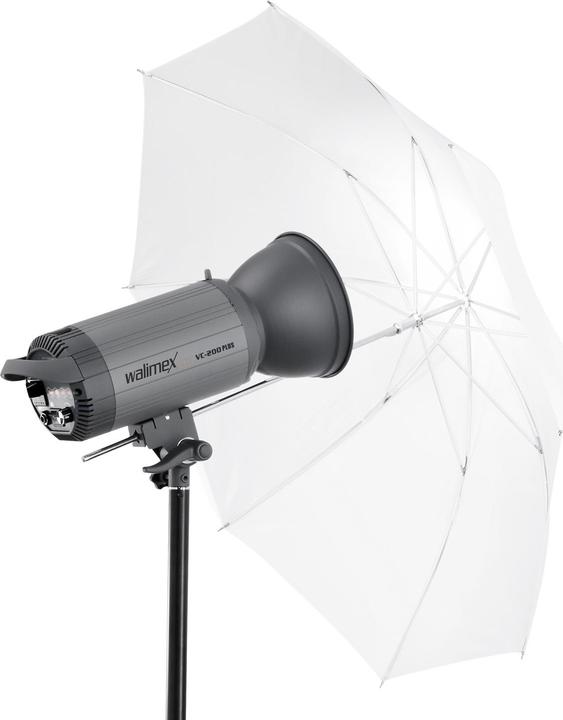 Produktbild Walimex 2in1 Reflex- Durchlichtschirm weiss 84 (Schirmreflektor, 84 cm)