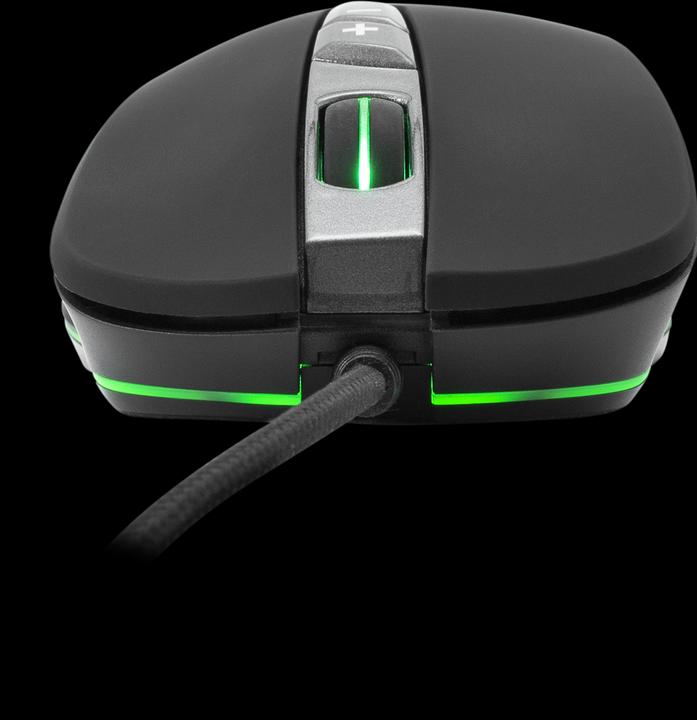 Image du produit Eshark Souris de jeu ergonomique Tanto avec illumination RGB, capteur Pixart 3325 (Filaire)