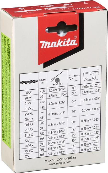 Actual product image Makita 191H02-6 (Chainsaw, Saw chain)