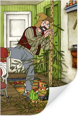 Produktbild Pettersson und Findus Ein Weihnachtsbaum für Männer (30 x 45 cm)