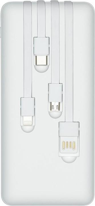 Produktbild Rivacase VA2220 power bank Lithium Polymer (LiPo) White (20000 mAh, 10 W, 74 Wh)
