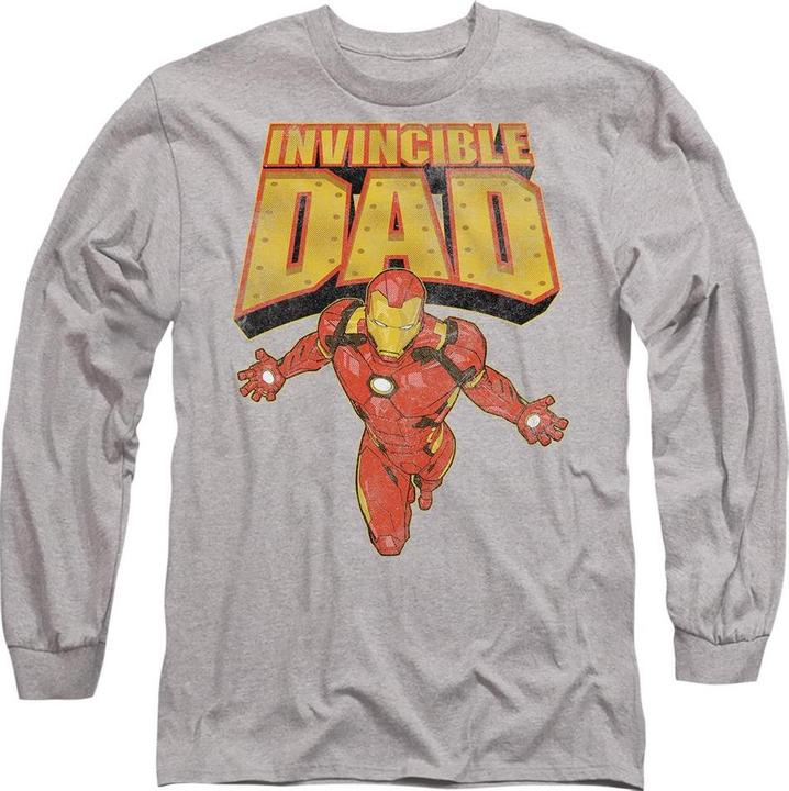 Iron Man Invincible Dad TShirt Vatertag (M)