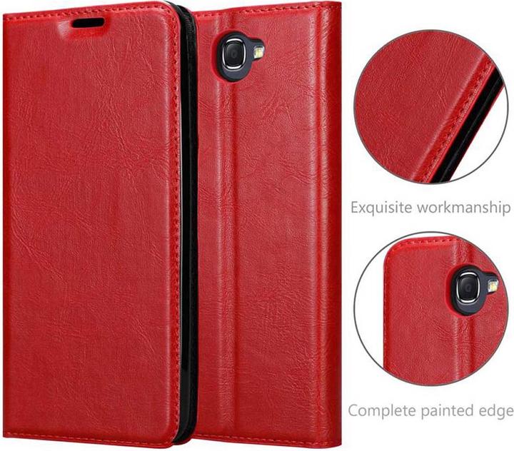 Actual product image Cadorabo Book Invisible Magnet Cover (Samsung Galaxy Note 2)