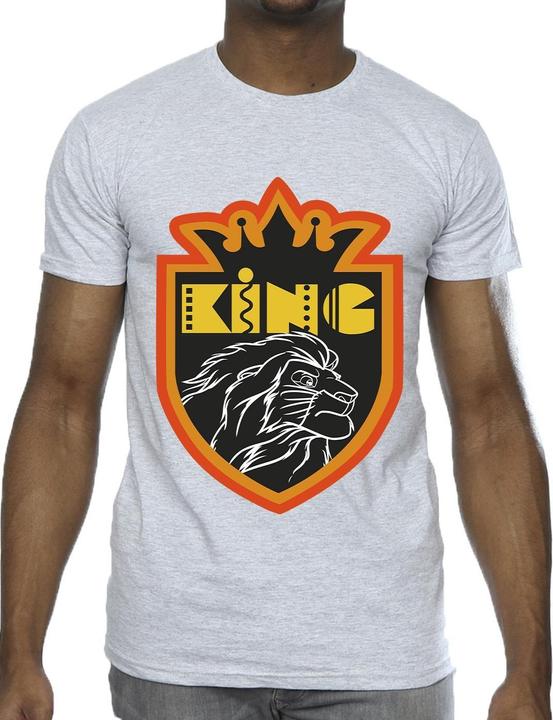 Actual product image Disney Mens The Lion King Crest T-Shirt (4XL)