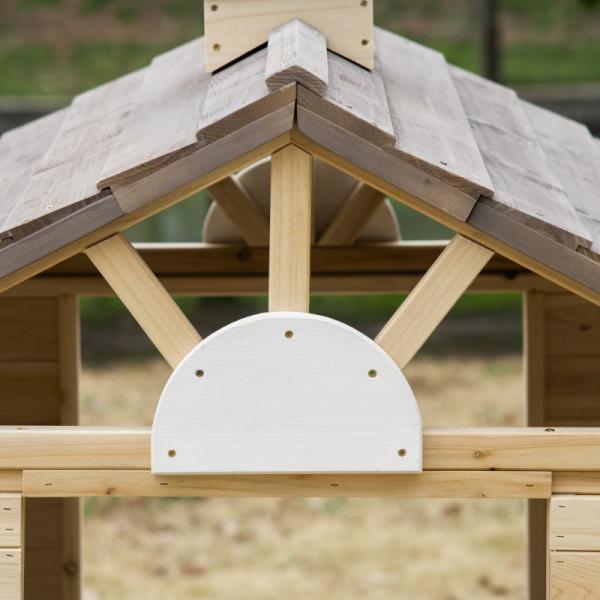 Immagine prodotto Outsunny Casetta per bambini con portavaso