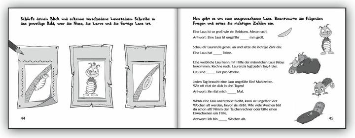 Produktbild Familie Laus zieht aus! Das fröhlich illustrierte Vorlese- und Mitmachbuch zum Thema Kopfläuse (Deutsch, Heike Georgi, Roswitha Schweizer, Sigrun Eder, 2022)