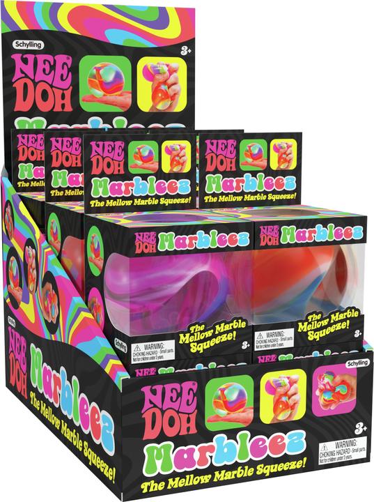 Actual product image NeeDoh Marbleez CDU