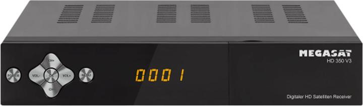 Actual product image Megasat HD 350 V3 - Satellite TV Receiver (0.00 GB, DVB-S, DVB-S2)