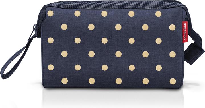 reisenthel travelcosmetic metallic dots blue (4 l)