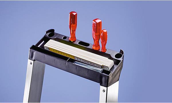 Productafbeelding Munk Trapladder met treden, eenzijdig (Trapladder, 385 cm)