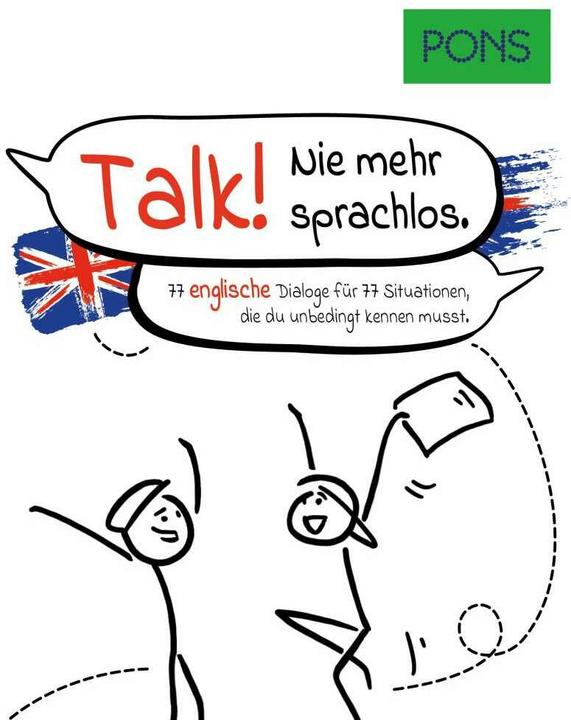 Immagine prodotto Talk! Nie mehr sprachlos (Tedesco, Inglese, PONS, 2021)