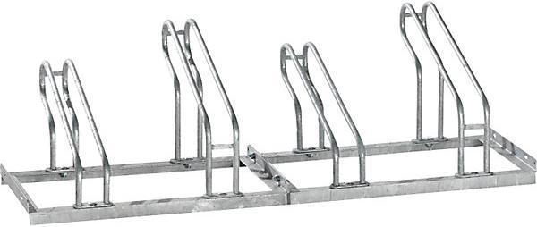 eurokraft pro Fahrradständer, Bügel aus 18 mm Stahlrohr
