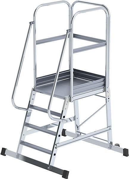 Actual product image eurokraft pro Aluminium platform ladder (Platform ladder)