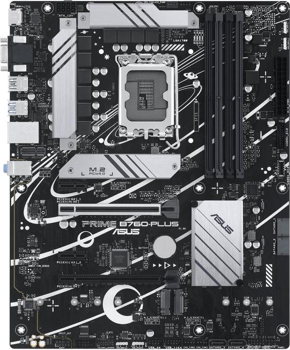 Actual product image ASUS PRIME B760M-A D4-CSM (LGA 1700, Intel B760, mATX)