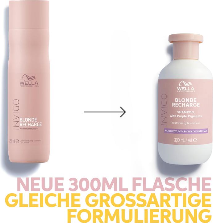 Immagine prodotto Wella Ricarica bionda Invigo (300 ml, Shampoo antigiallo)