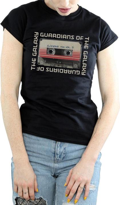 Immagine prodotto Guardians Of The Galaxy Awesome Mix Cassette Vol. 2 Maglietta Donna (XXL)