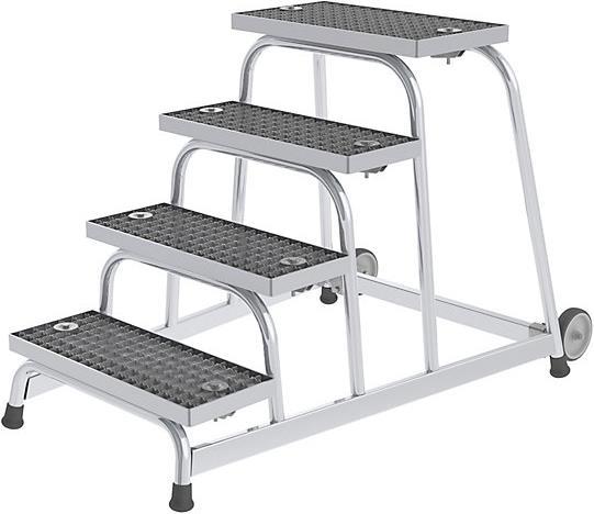 Actual product image eurokraft pro Assembly step, mobile (Scaffolding, 121.50 cm)