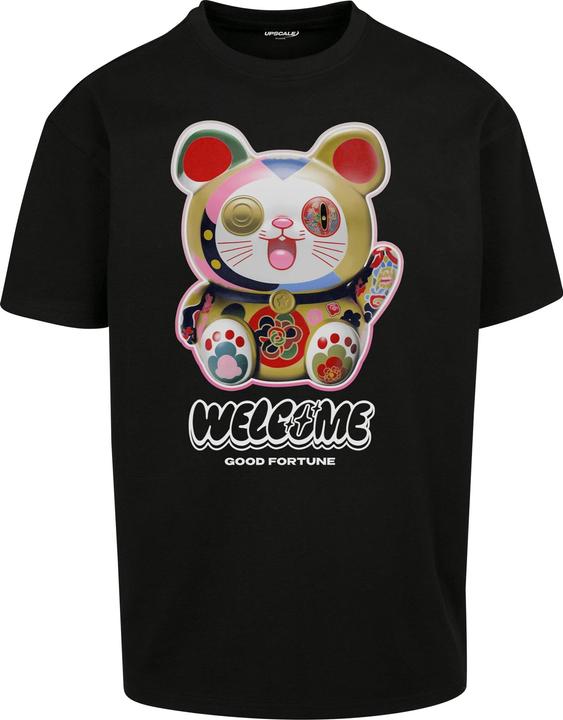 Actual product image Urban Classics Welcome Cat Heavy Oversize Tee - 91503 (M)