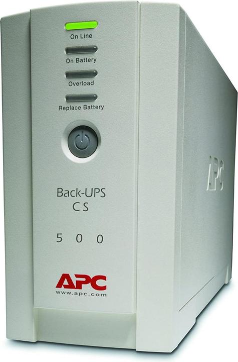 APC Back-UPS 500 (500 VA, 300 W, Standby UPS)