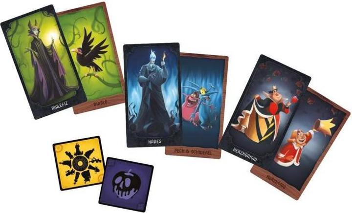 Produktbild Asmodée ZYGD0014 - Disney Villains: Versammlung des Bösen - Kartenspiel, für 6-12 Spieler, ab 10 Ja (Deutsch)